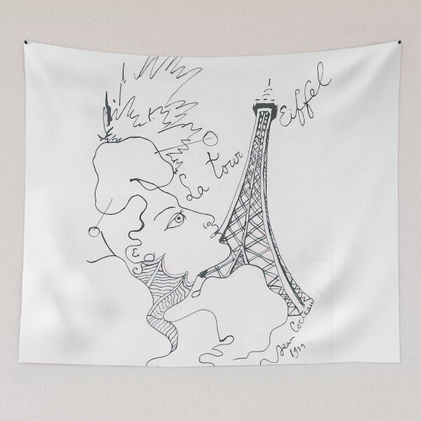 Item preview,  jean cocteau artwork designed and sold by marti-oryo.