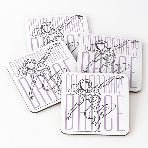 Item preview, Contemporary Dance - Black one line art of Female dancer designed and sold by PrintSoulDesign.