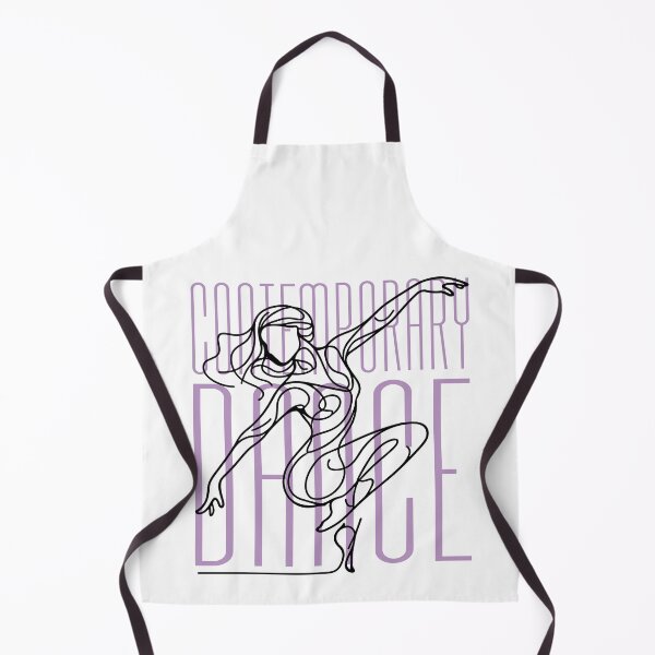 Item preview, Contemporary Dance - Black one line art of Female dancer designed and sold by PrintSoulDesign.