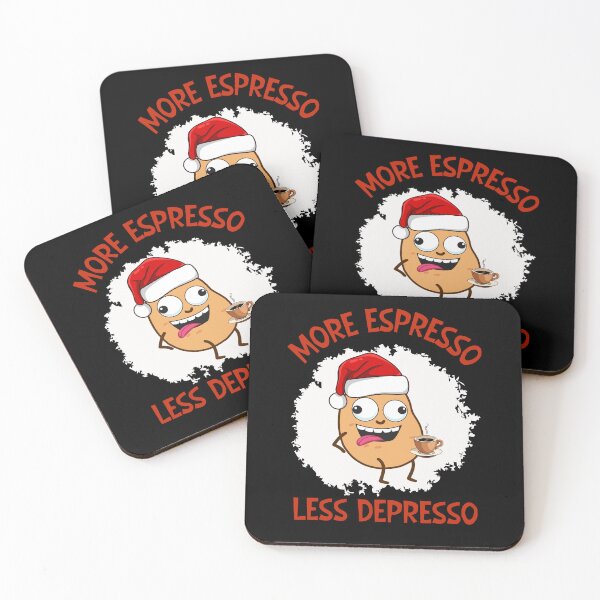 Item preview, More espresso Less depresso designed and sold by SunnyFunnyArt.