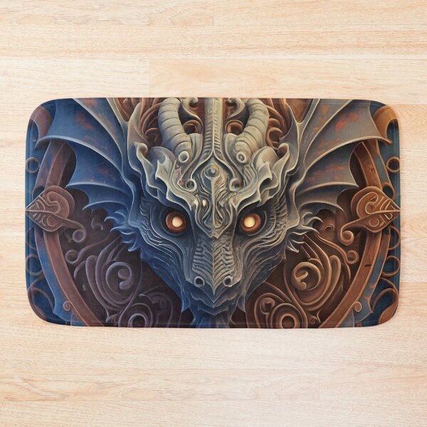 Item preview, Medieval Stone Gargoyle Dragon Head designed and sold by DragonRealms.
