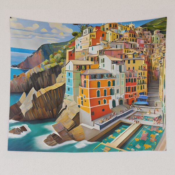 Item preview, Cinque Terre designed and sold by OzzFrequency.