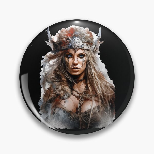Item preview, Viking shield maiden design Valhalla designed and sold by Andrea-Design.