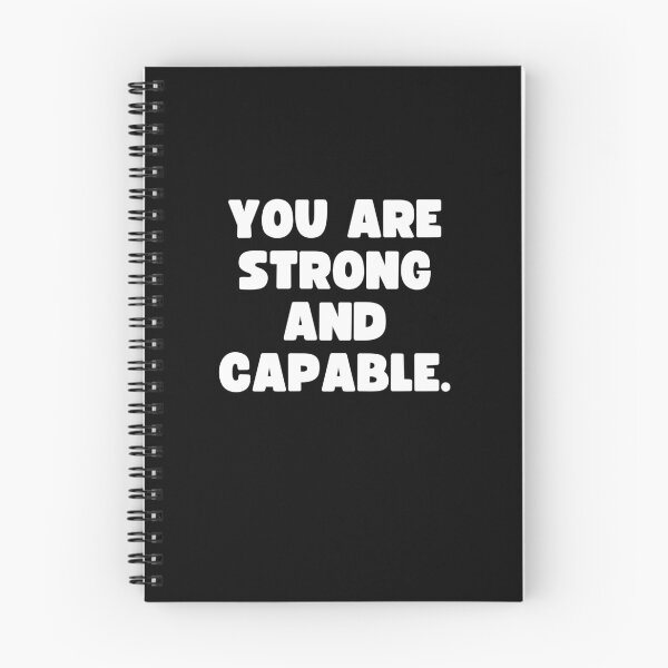 Item preview, You are strong and capable. designed and sold by Mizoandaliou.