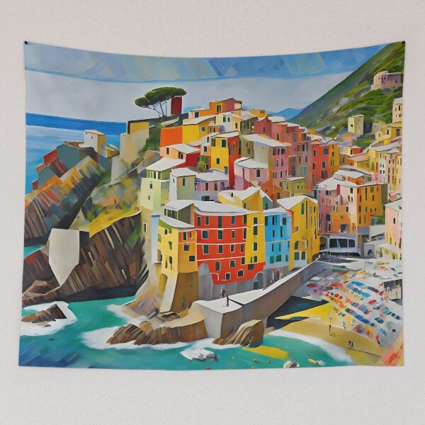 Item preview, Cinque Terre Italy  designed and sold by OzzFrequency.