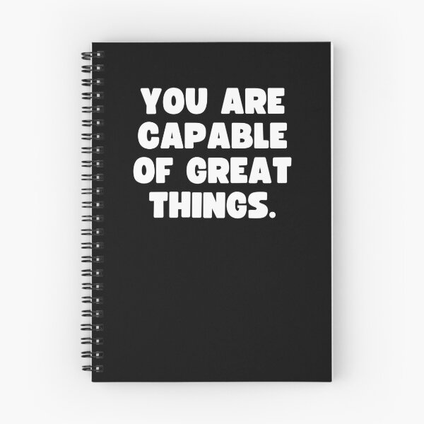 Item preview, You are capable of great things. designed and sold by Mizoandaliou.
