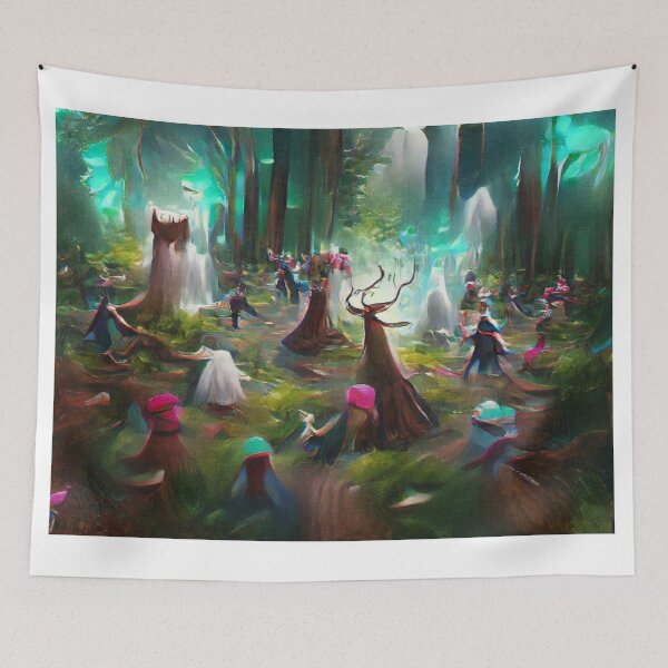 Item preview, mystical spirits of the forest designed and sold by TranceFox.