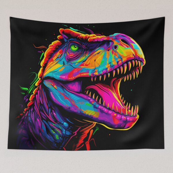 Item preview, Neon Tyrannosaurus rex designed and sold by MoonDesinso.