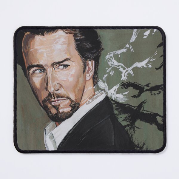 Item preview, Edward Norton Painting designed and sold by AK-Hevonen.