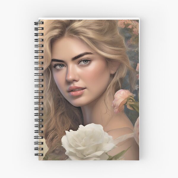 Item preview, Kate Upton with flowers designed and sold by bogfl.