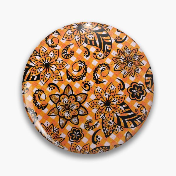 Item preview, Enthralling Paisley Plaid Floral designed and sold by OrangeMG.