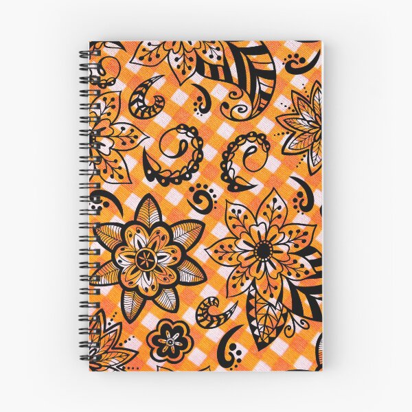 Item preview, Enthralling Paisley Plaid Floral designed and sold by OrangeMG.