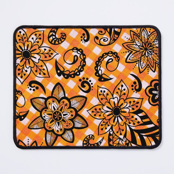 Item preview, Enthralling Paisley Plaid Floral designed and sold by OrangeMG.