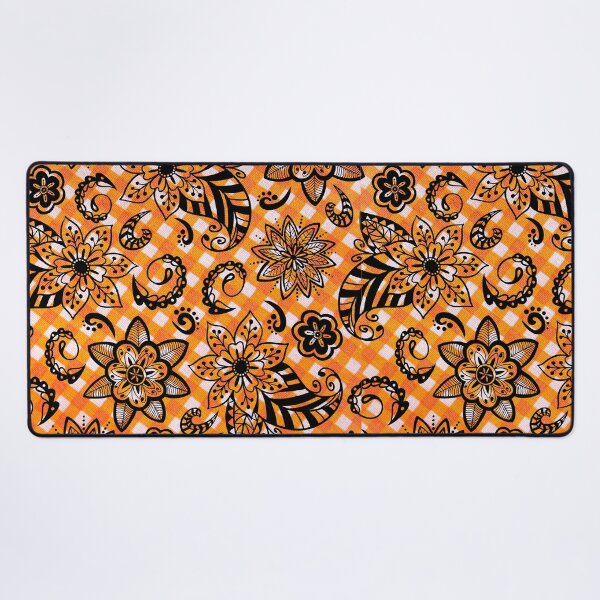 Item preview, Enthralling Paisley Plaid Floral designed and sold by OrangeMG.