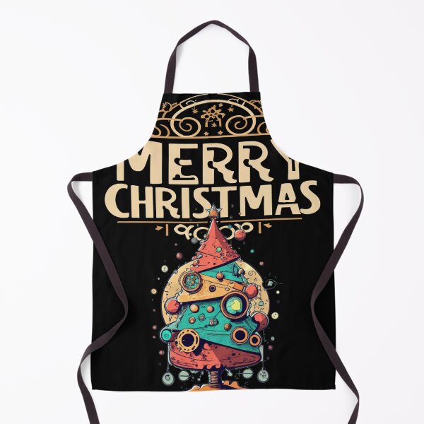 Item preview, Cool Steampunk Merry Christmas Tree designed and sold by Nature's Fancy.