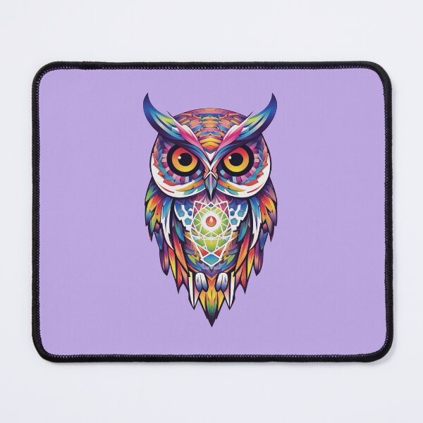 Item preview, Whimsical Geometric Owl designed and sold by Rocky Mountain Artistry.