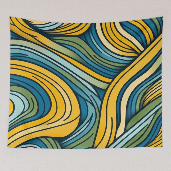 Item preview, Stripe pattern 2 designed and sold by blackwhiteblue.