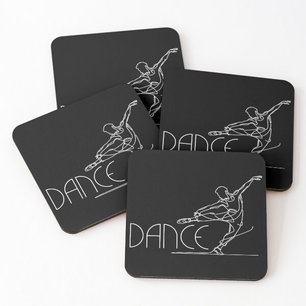 Item preview, Dance - white line art Contemporary Male dancer designed and sold by PrintSoulDesign.