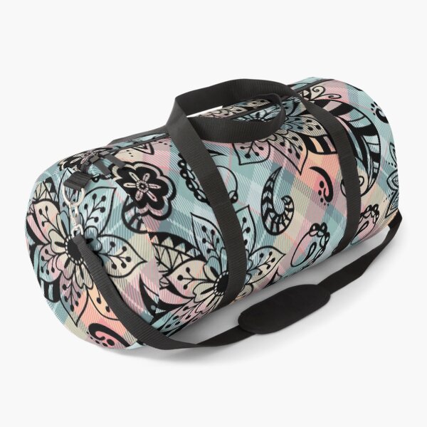 Item preview, Enthralling Paisley Plaid Floral: A Seamless Symphony of Style designed and sold by OrangeMG.