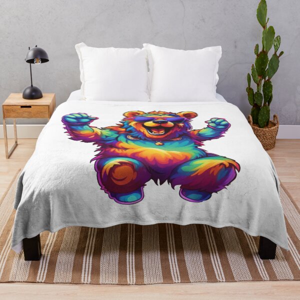 Item preview, Psychedelic Dancing Bear designed and sold by brianhillDESIGN.