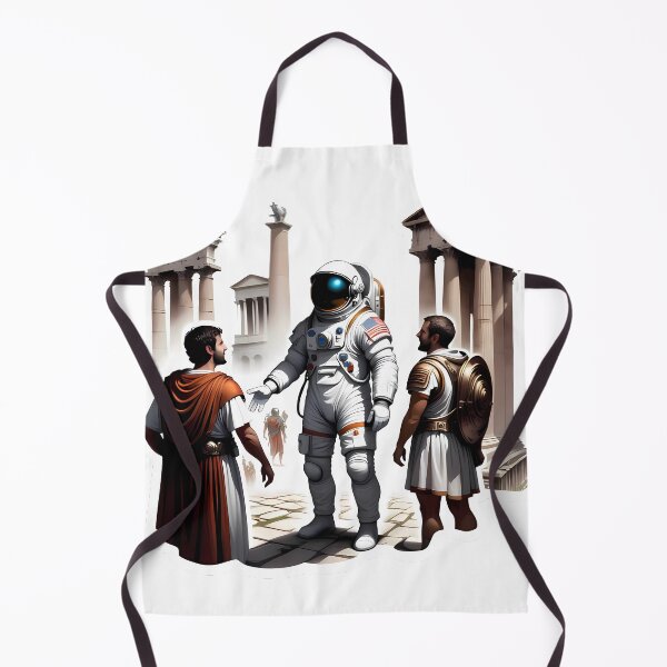 Item preview, astronaut meets ancient rome, historical fantasy artwork designed and sold by Adam Designs1.