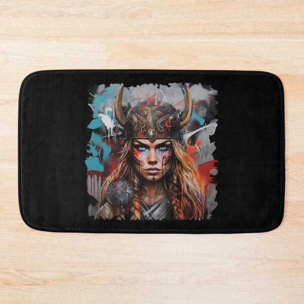Item preview, Viking shield maiden design Valhalla designed and sold by Andrea-Design.