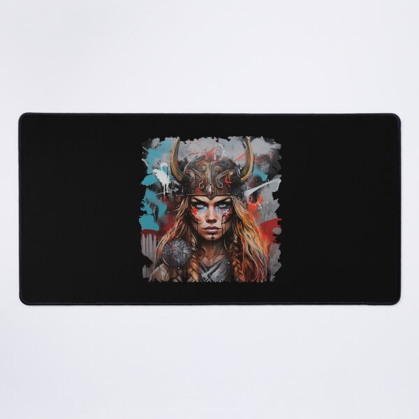 Item preview, Viking shield maiden design Valhalla designed and sold by Andrea-Design.