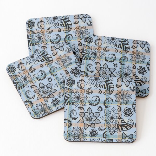 Item preview, Enthralling Paisley Plaid Floral: A Seamless Symphony of Style designed and sold by OrangeMG.