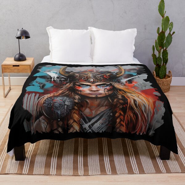 Item preview, Viking shield maiden design Valhalla designed and sold by Andrea-Design.