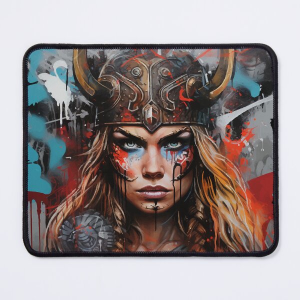 Item preview, Viking shield maiden design Valhalla designed and sold by Andrea-Design.