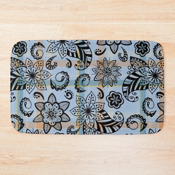 Item preview, Enthralling Paisley Plaid Floral: A Seamless Symphony of Style designed and sold by OrangeMG.