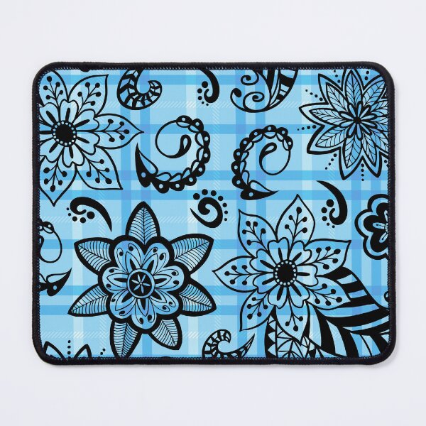 Item preview, Enthralling Paisley Plaid Floral: A Seamless Symphony of Style designed and sold by OrangeMG.