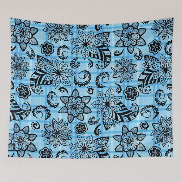 Item preview, Enthralling Paisley Plaid Floral: A Seamless Symphony of Style designed and sold by OrangeMG.