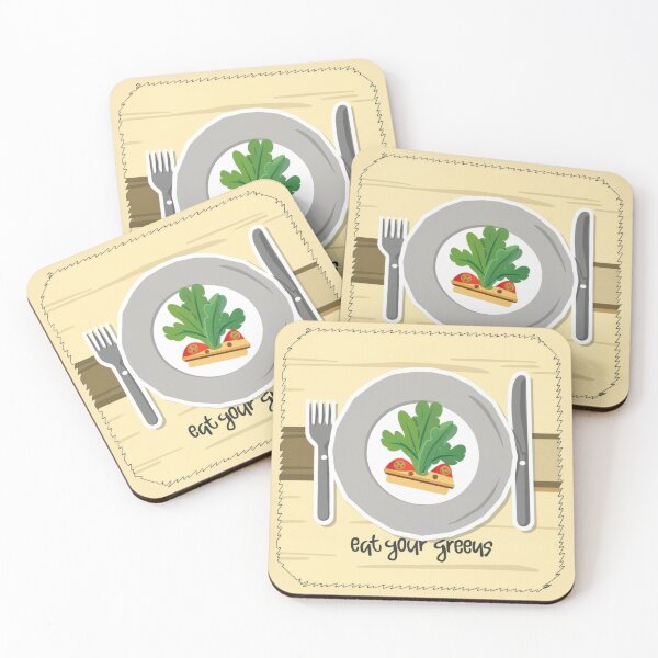Item preview, Eat Your Greens Vegan Kids designed and sold by Laugh-Lines.