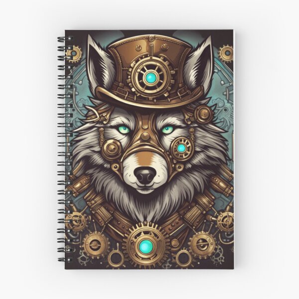 Item preview, Gears & Growls: The Steampunk Symphony of the Wolf designed and sold by NightshadeWolfs.