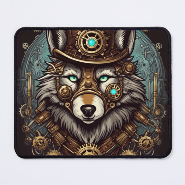 Item preview, Gears & Growls: The Steampunk Symphony of the Wolf designed and sold by NightshadeWolfs.