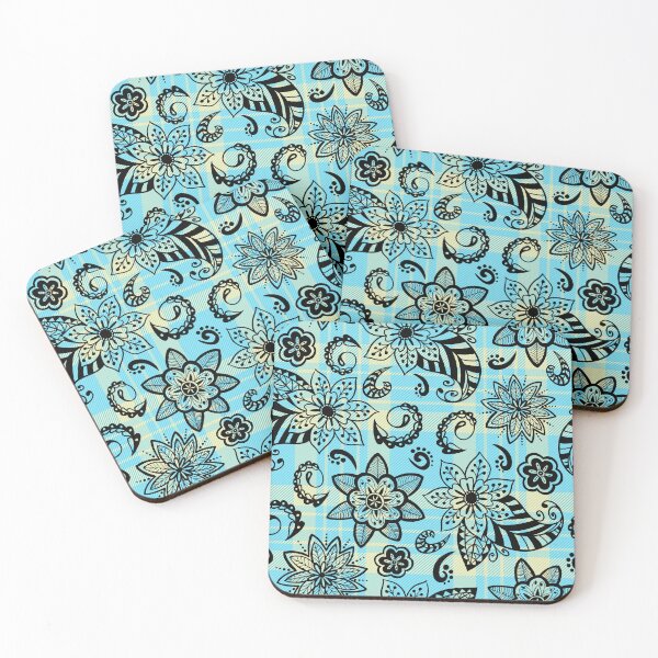 Item preview, Enthralling Paisley Plaid Floral: A Seamless Symphony of Style designed and sold by OrangeMG.