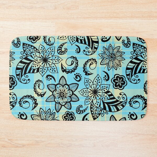 Item preview, Enthralling Paisley Plaid Floral: A Seamless Symphony of Style designed and sold by OrangeMG.