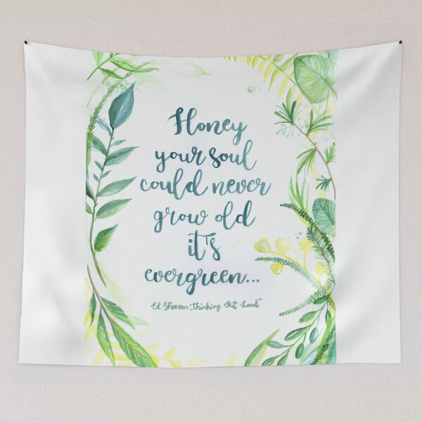 Item preview, Evergreen designed and sold by WaterLyrics.