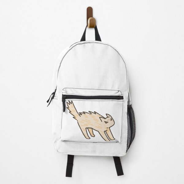 Item preview, Cute Angry Silly Beige Cat designed and sold by CaliDraw.