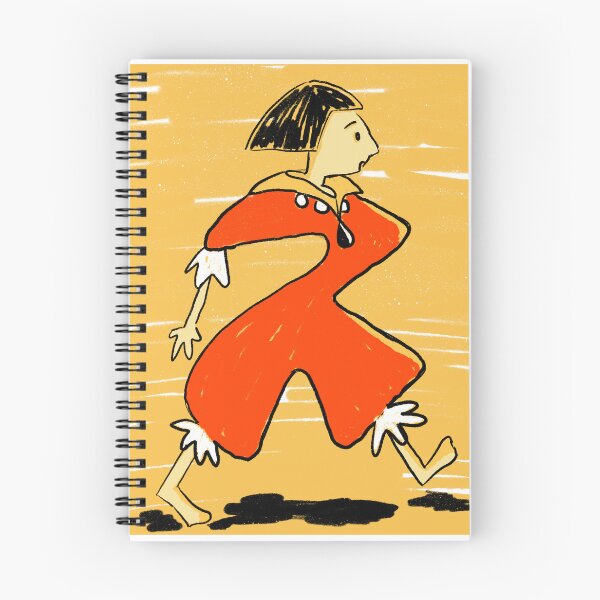 Item preview, Squiggle Art - Walking Lady designed and sold by Kim Rausch.