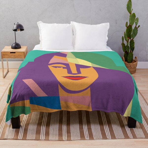 Item preview, Jennie - Cubism Portrait designed and sold by velvetearth.