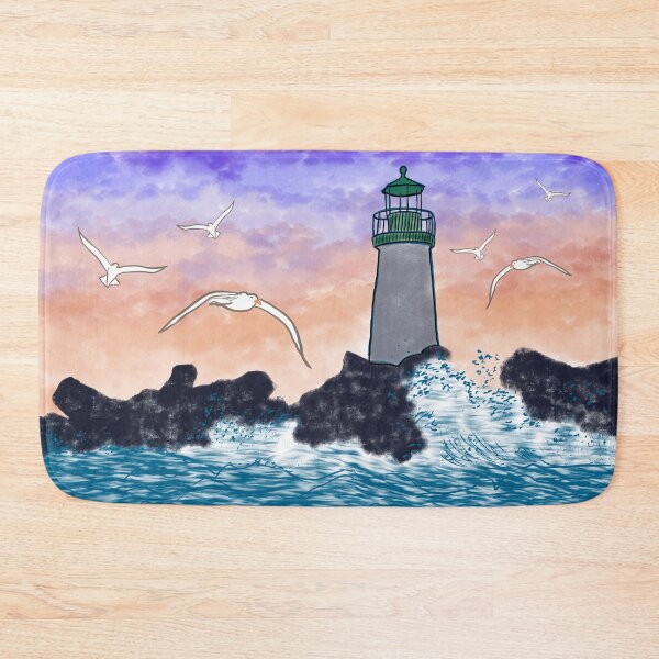 Item preview, At the Lighthouse designed and sold by Applerose Design.