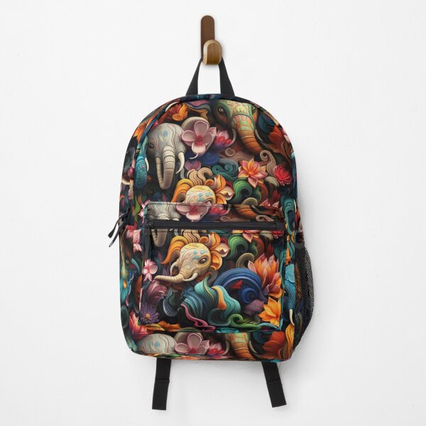 Item preview, Exclusive Artwork Cute Paisley Colorful Baby Elephants Gift Ideas P106-4 designed and sold by MPCFICTION.