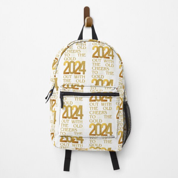 Item preview, Out With The Old Cheers To The Gold 2024 New Year Sticker T-Shirt designed and sold by NatalieArtiste.