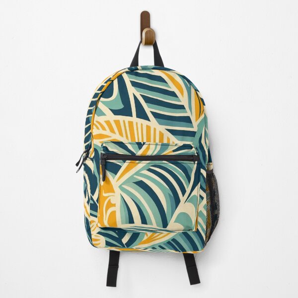 Item preview, Floral stripe pattern designed and sold by blackwhiteblue.