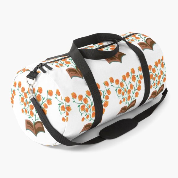 Item preview, Flowers Growing From Book | Many Orange Roses blooming designed and sold by CircinusStore.