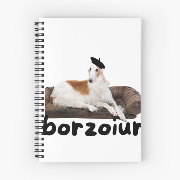Item preview, Borzoi funny designed and sold by Cinnamonbon.