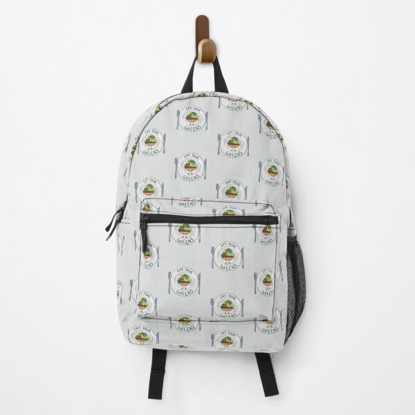 Item preview, Eat Your Greens Vegan veggies cute designed and sold by Laugh-Lines.