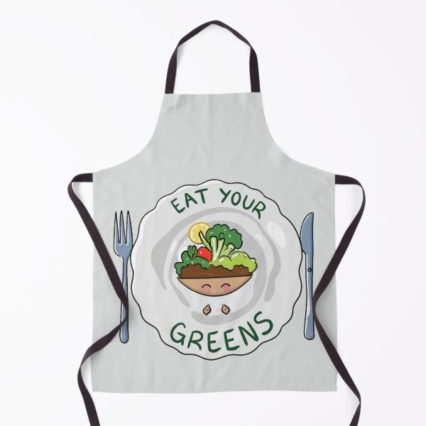Item preview, Eat Your Greens Vegan veggies cute designed and sold by Laugh-Lines.